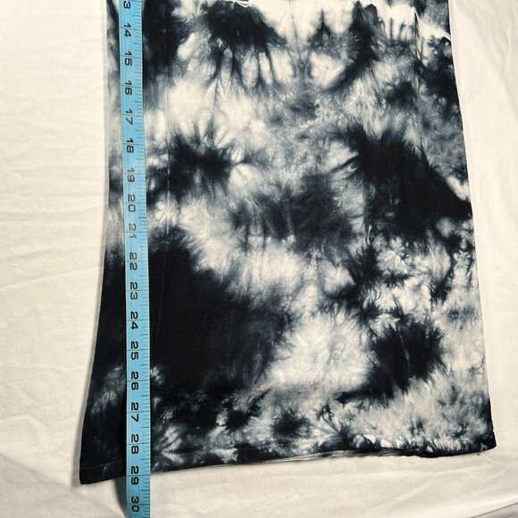 Young Fabulous Broke Set Carmen Tie Front Top Aiko Wide Leg Pants XS Blue TieDye - Picture 12 of 16